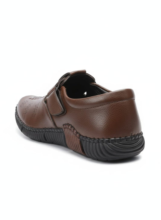 BreathEase Casual Shoes - Brown