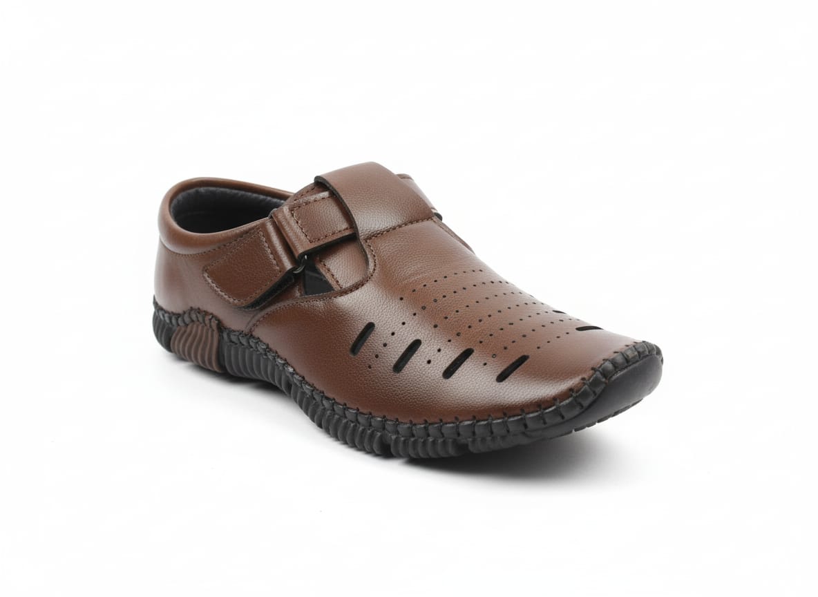 AirFlex Comfort Walking Shoes - Brown