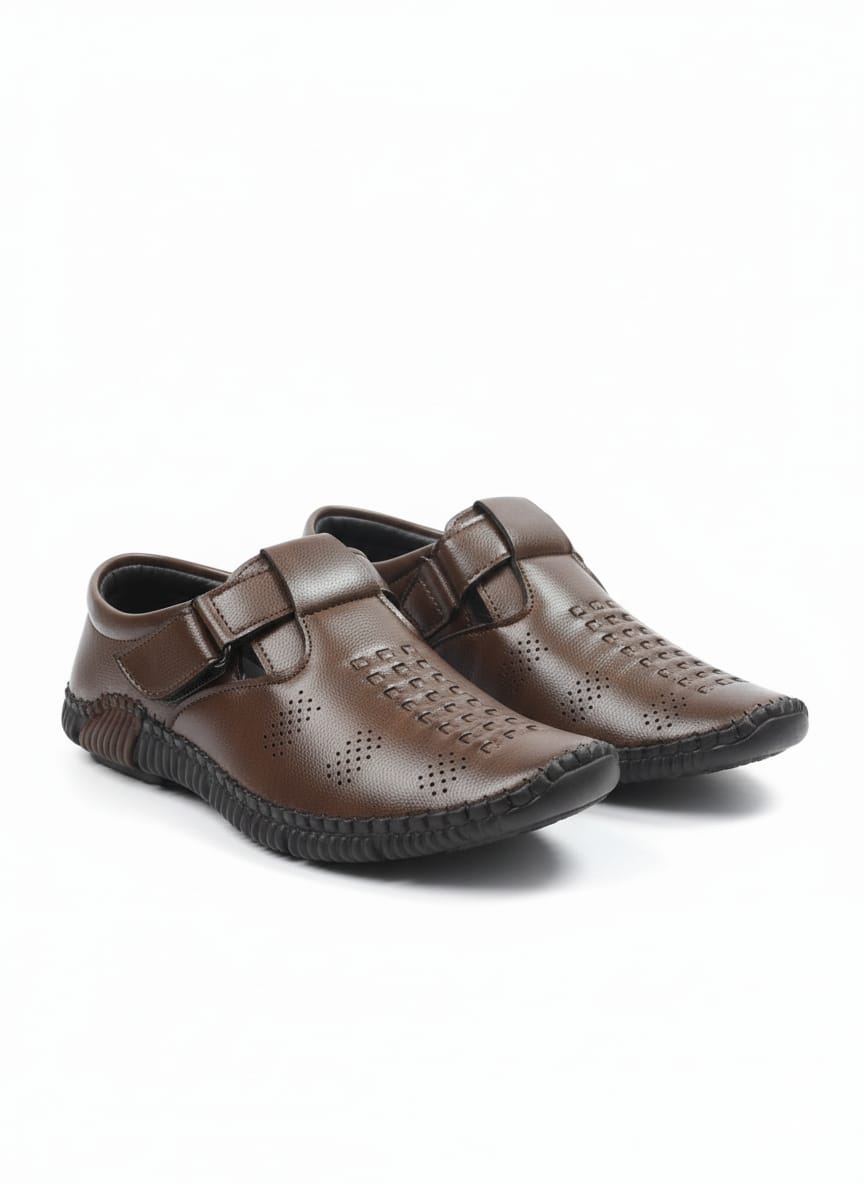 BreathEase Casual Shoes - Brown