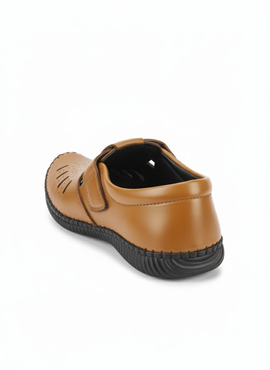 AirFlex Comfort Walking Shoes - Tan