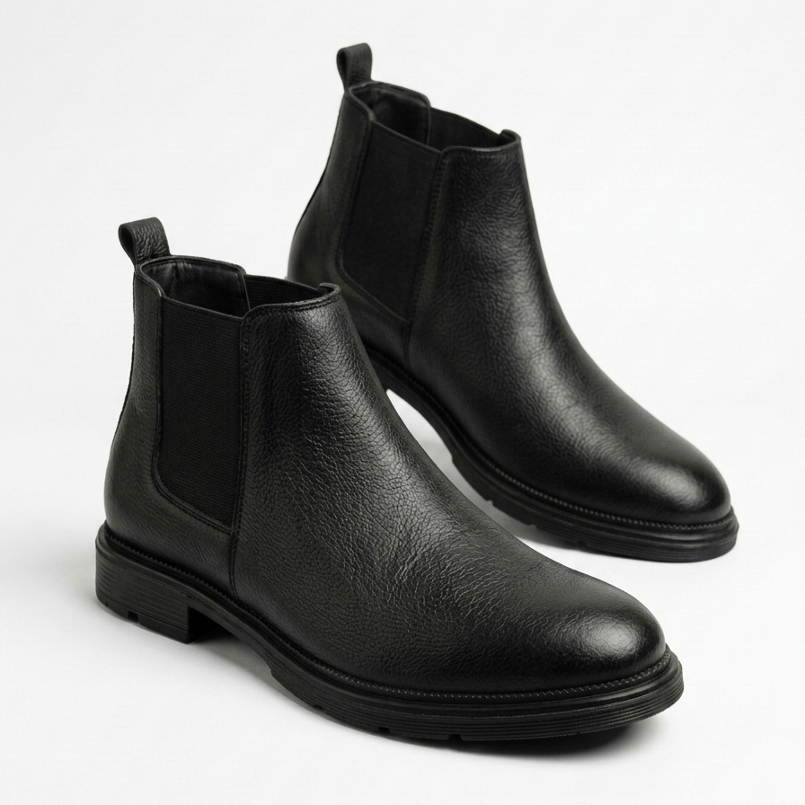 Noir Chelsea Boots - Black