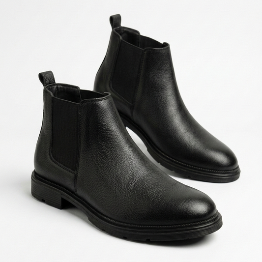 Noir Chelsea Boots - Black