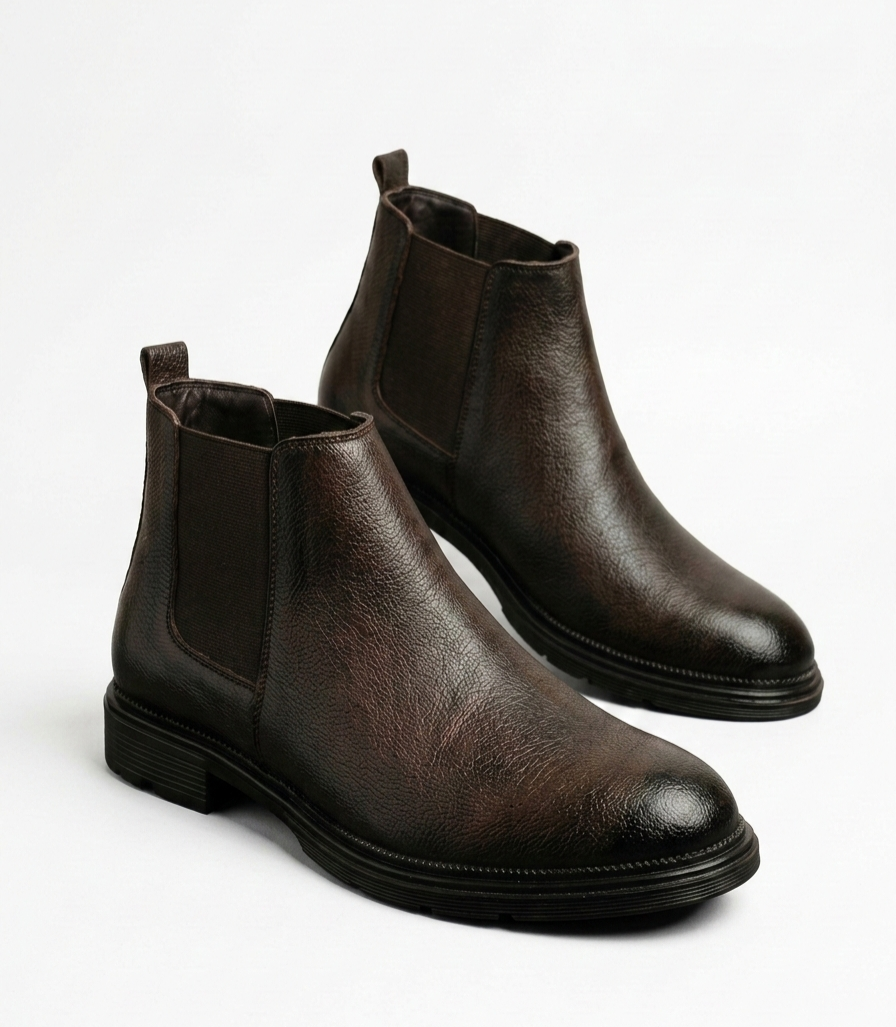 Noir Chelsea Boots - Brown