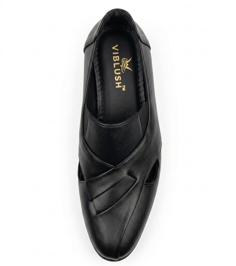 Urban Edge Casual Loafers - Black