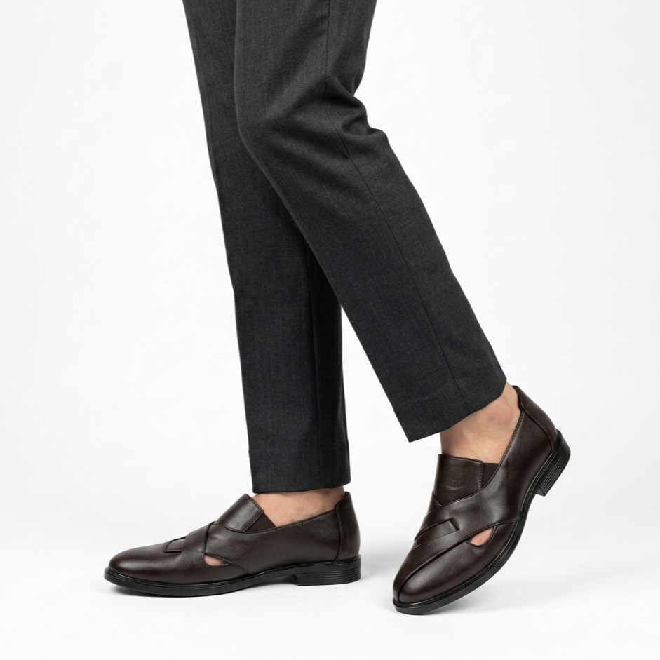 Urban Edge Casual Loafers - Brown