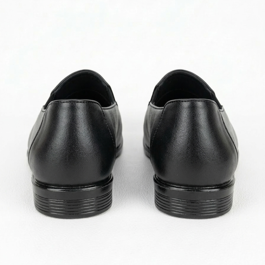 Urban Edge Casual Loafers - Black