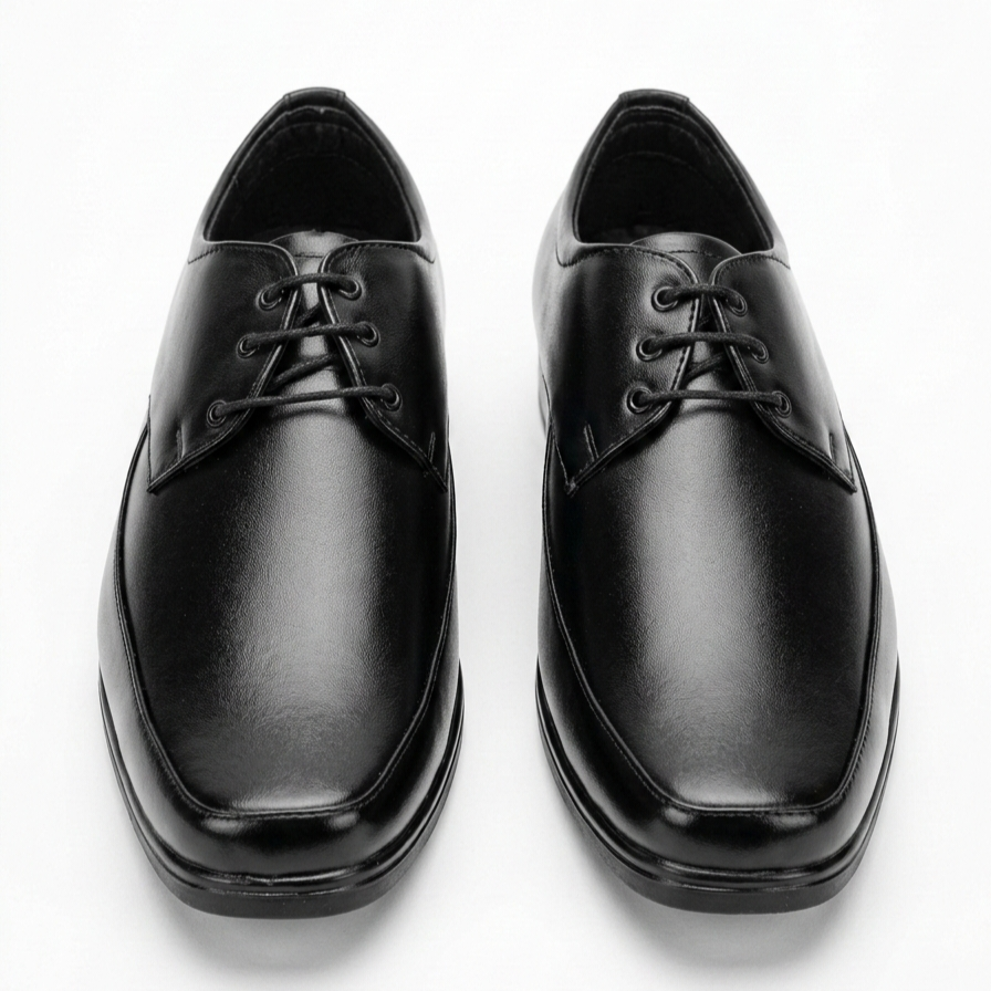 Executive Derby Shoes – Black