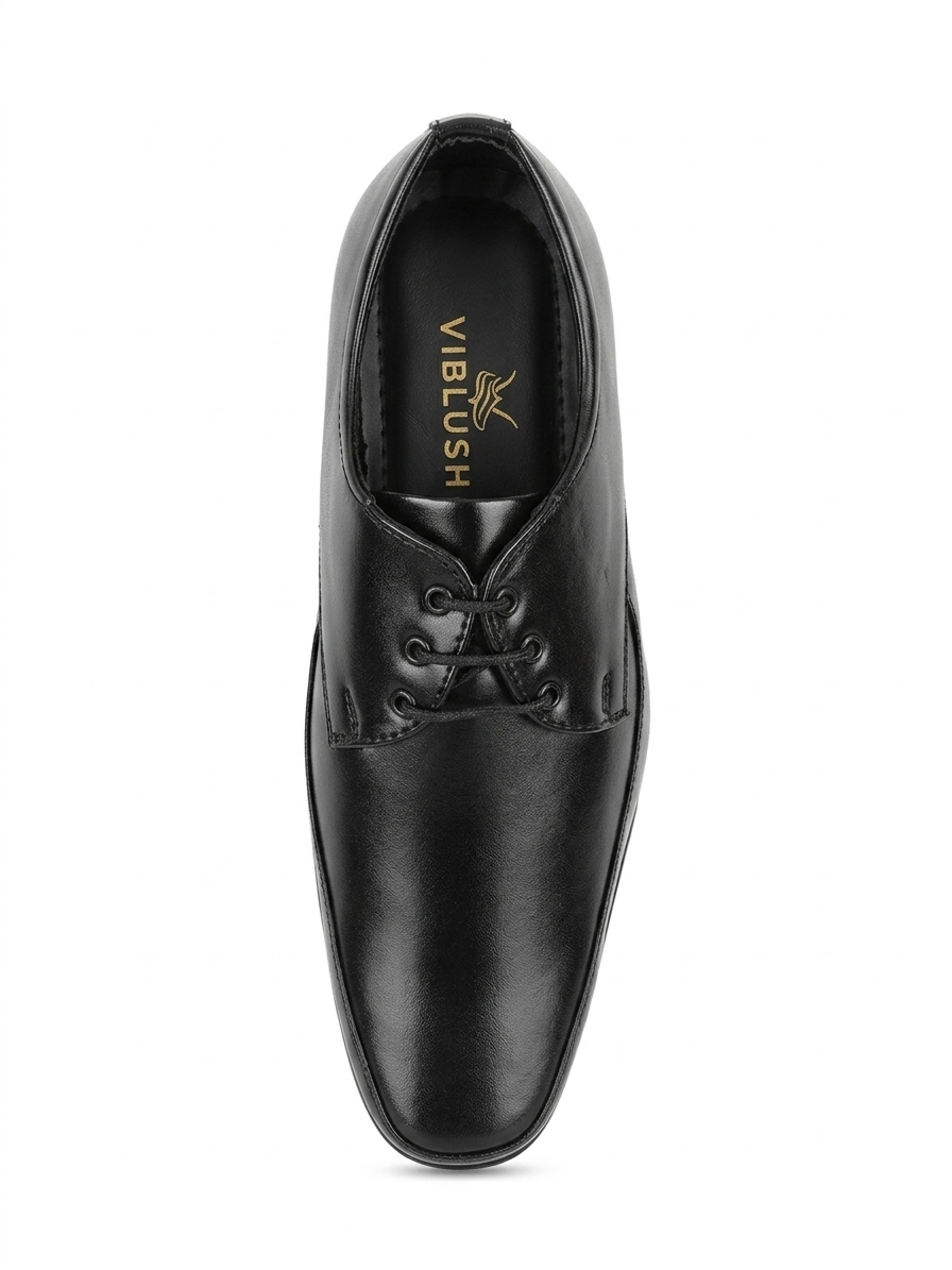 Executive Derby Shoes – Black