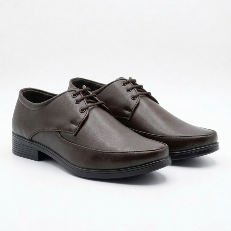 Executive Derby Shoes – Brown