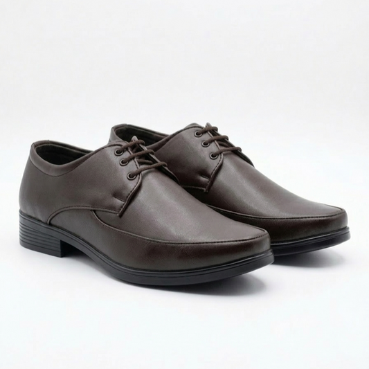 Executive Derby Shoes – Brown