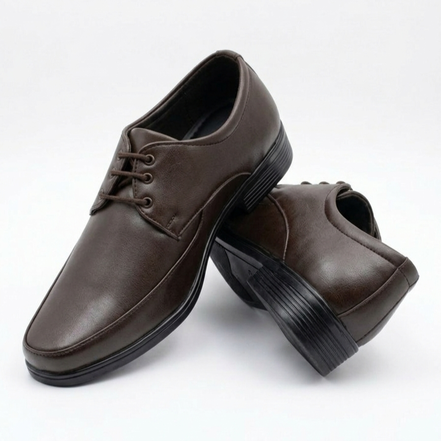 Executive Derby Shoes – Brown