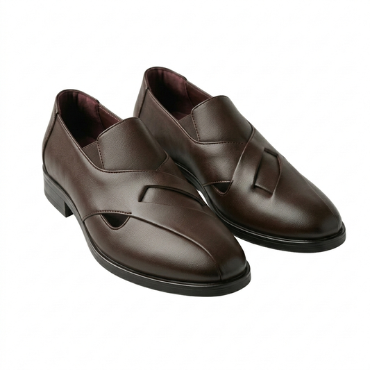 Urban Edge Casual Loafers - Brown