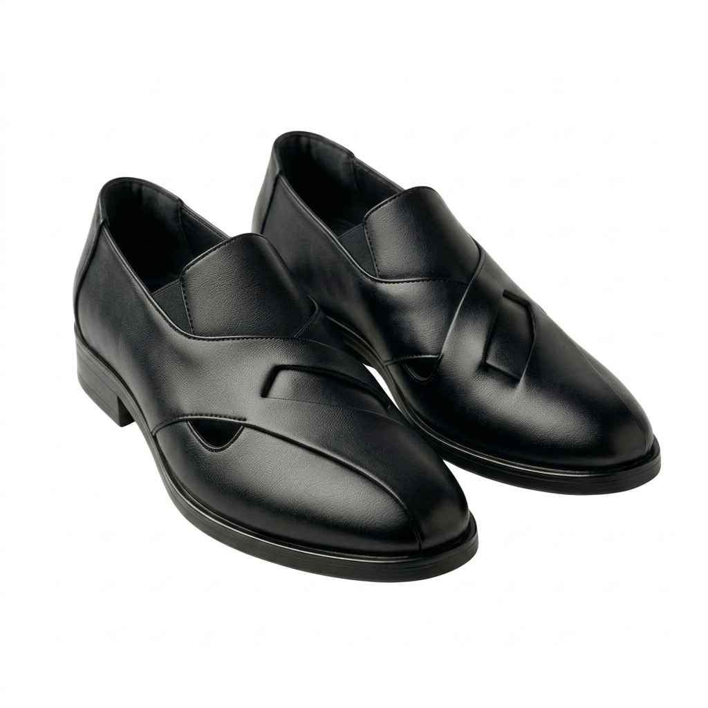 Urban Edge Casual Loafers - Black