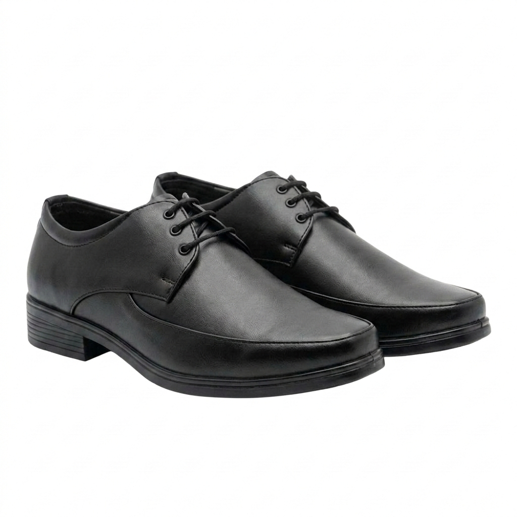 Executive Derby Shoes – Black