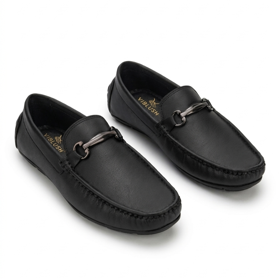 Monarch Driver Loafers - Black