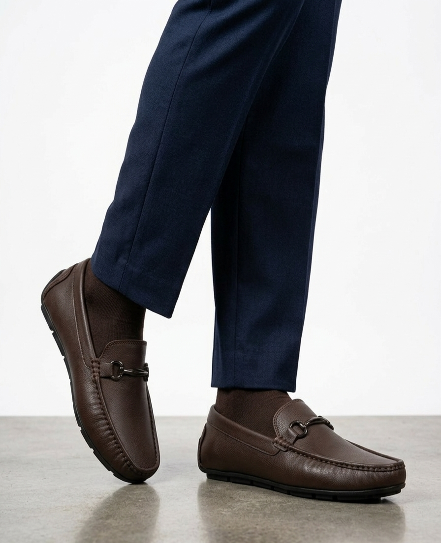 Monarch Driver Loafers - Brown