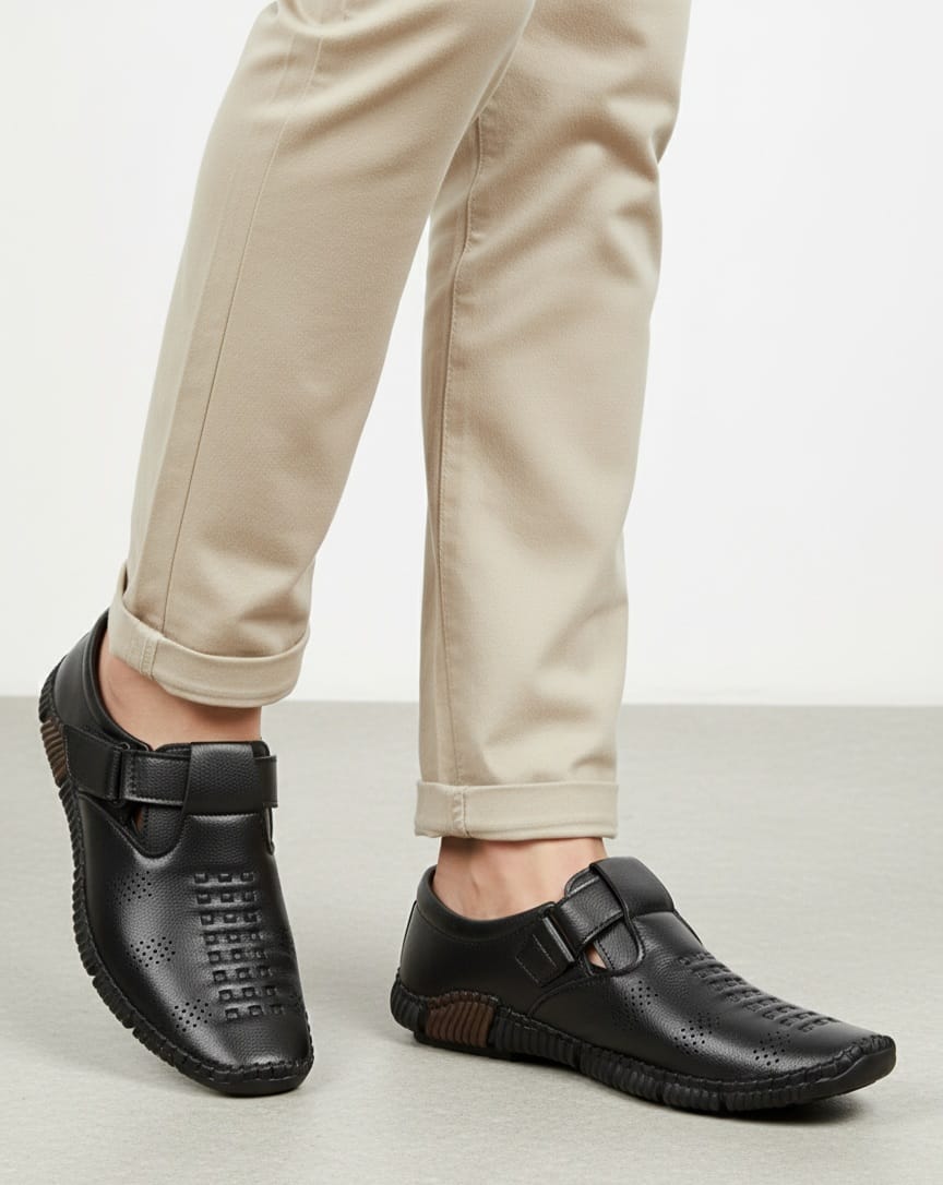 BreathEase Casual Shoes - Black