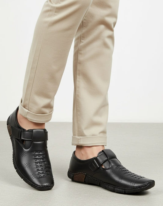 BreathEase Casual Shoes - Black