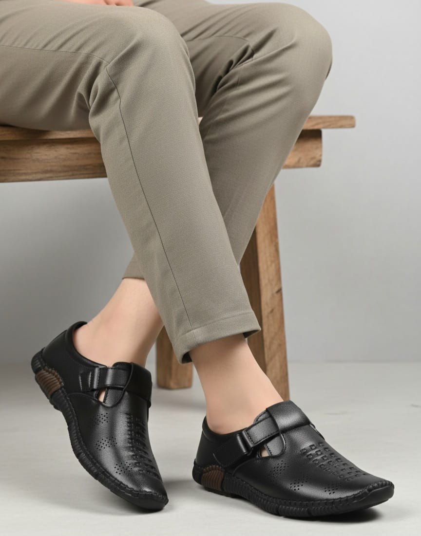 BreathEase Casual Shoes - Black