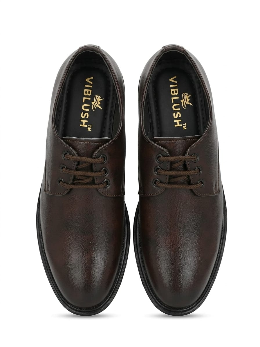 Executive Oxford Dress Shoes - Brown