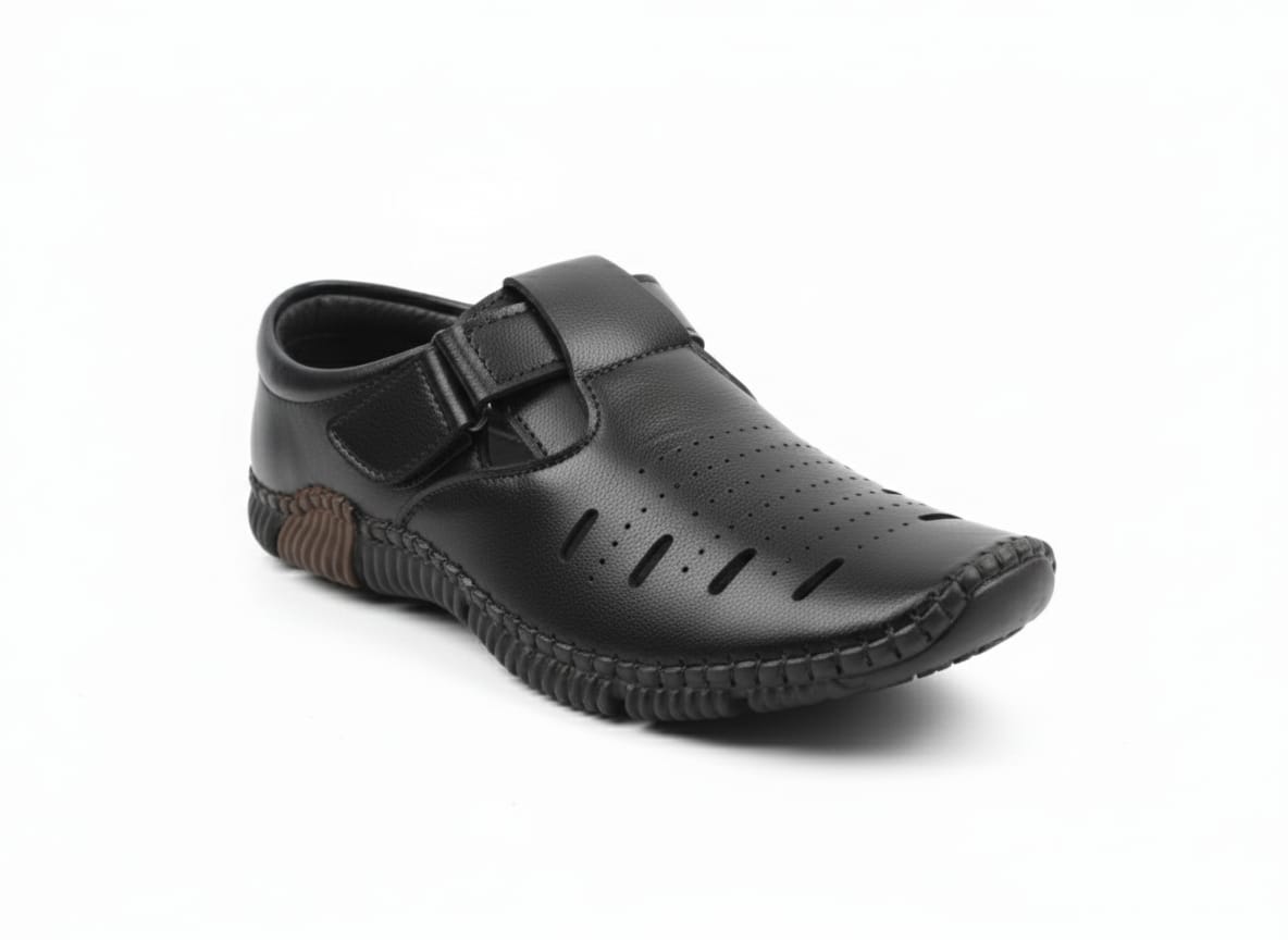 AirFlex Comfort Walking Shoes - Black