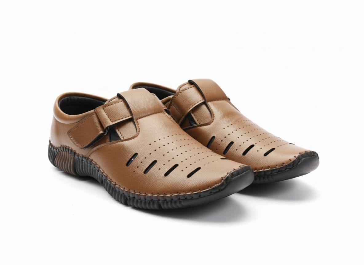 AirFlex Comfort Walking Shoes - Tan
