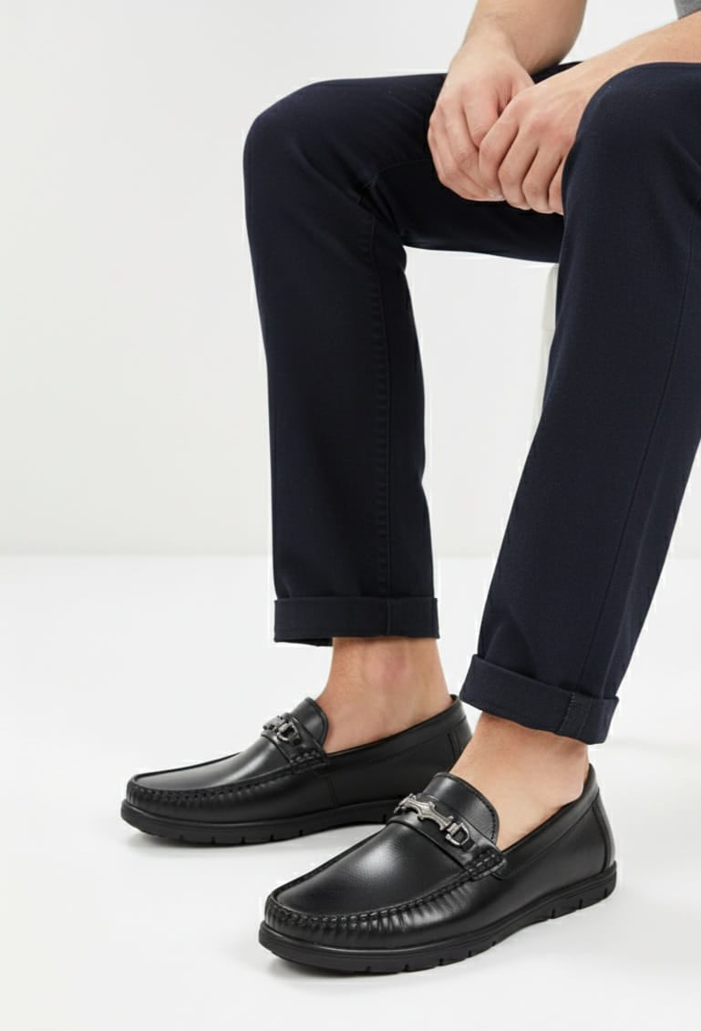 Monarch Comfort Loafers - Black