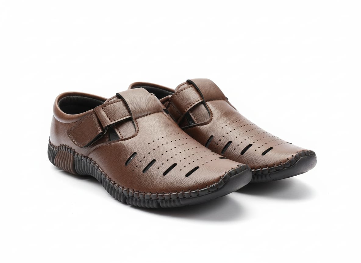 AirFlex Comfort Walking Shoes - Brown