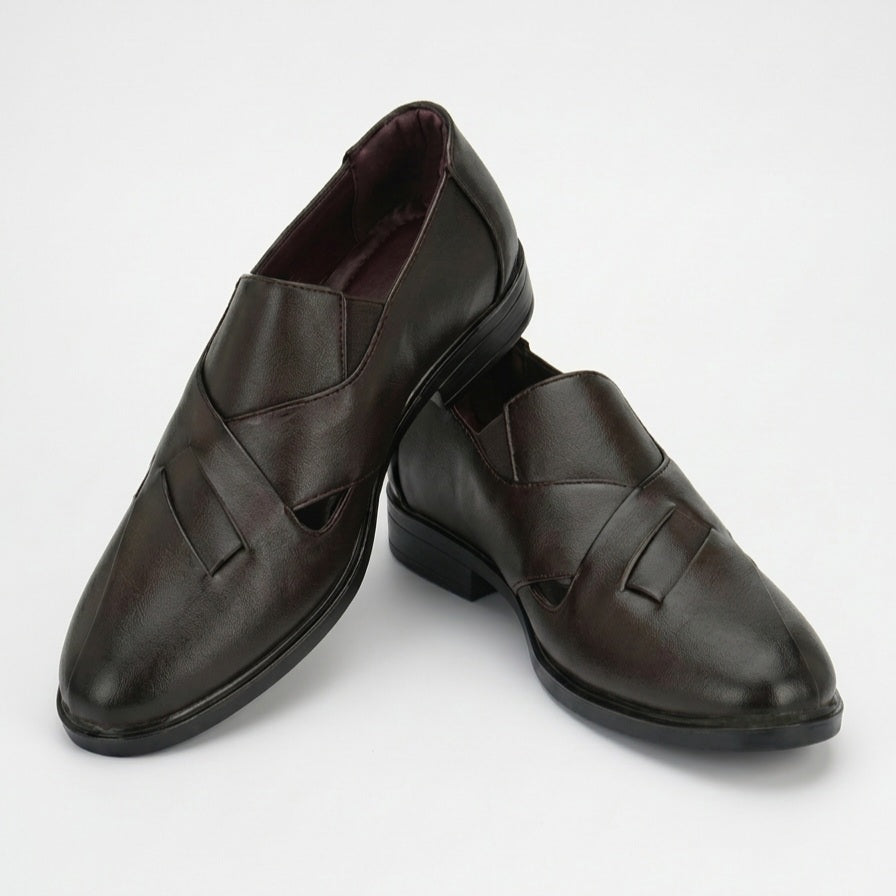 Urban Edge Casual Loafers - Brown