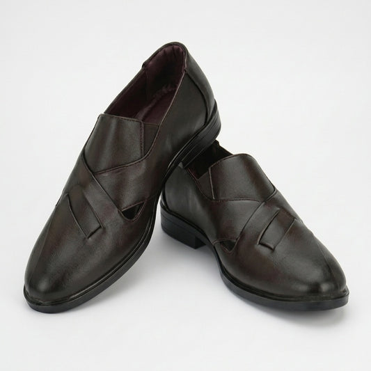 Urban Edge Casual Loafers - Brown