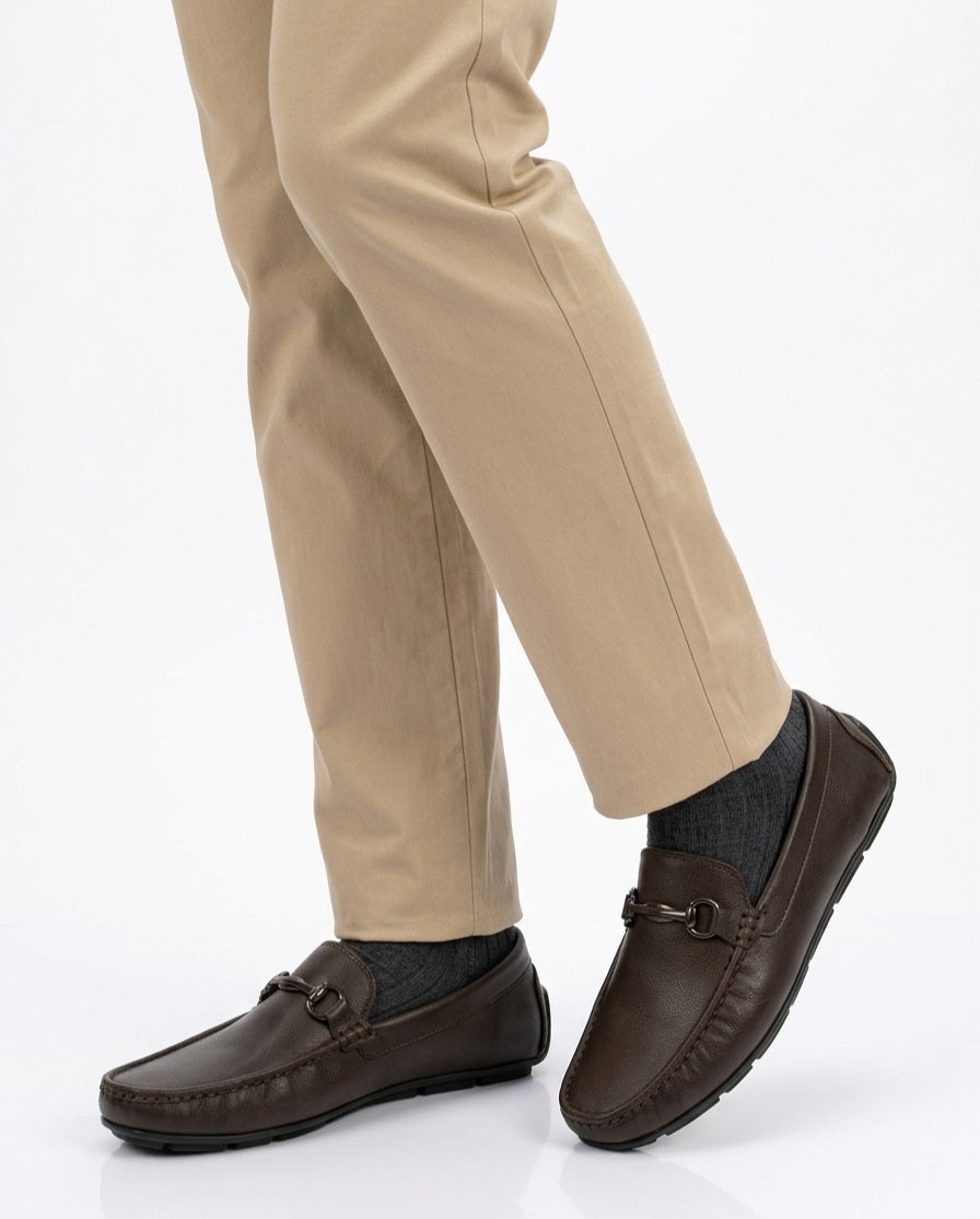 Monarch Driver Loafers - Brown