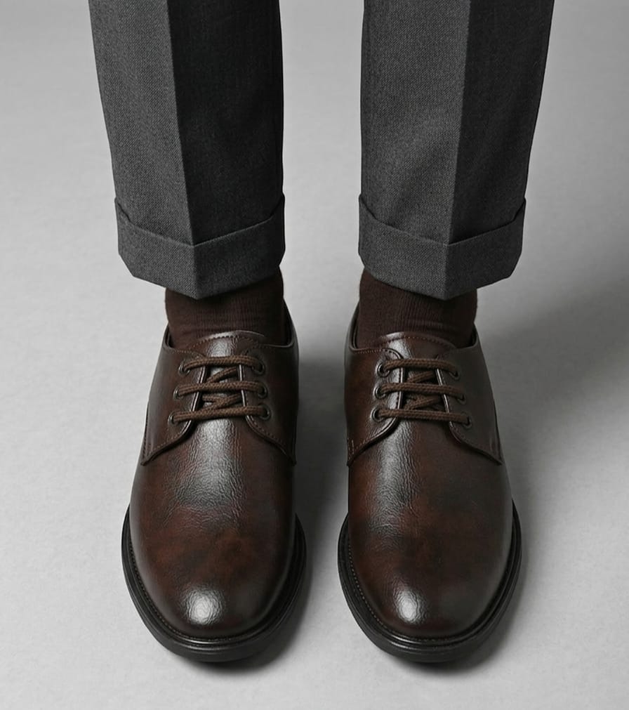 Executive Oxford Dress Shoes - Brown