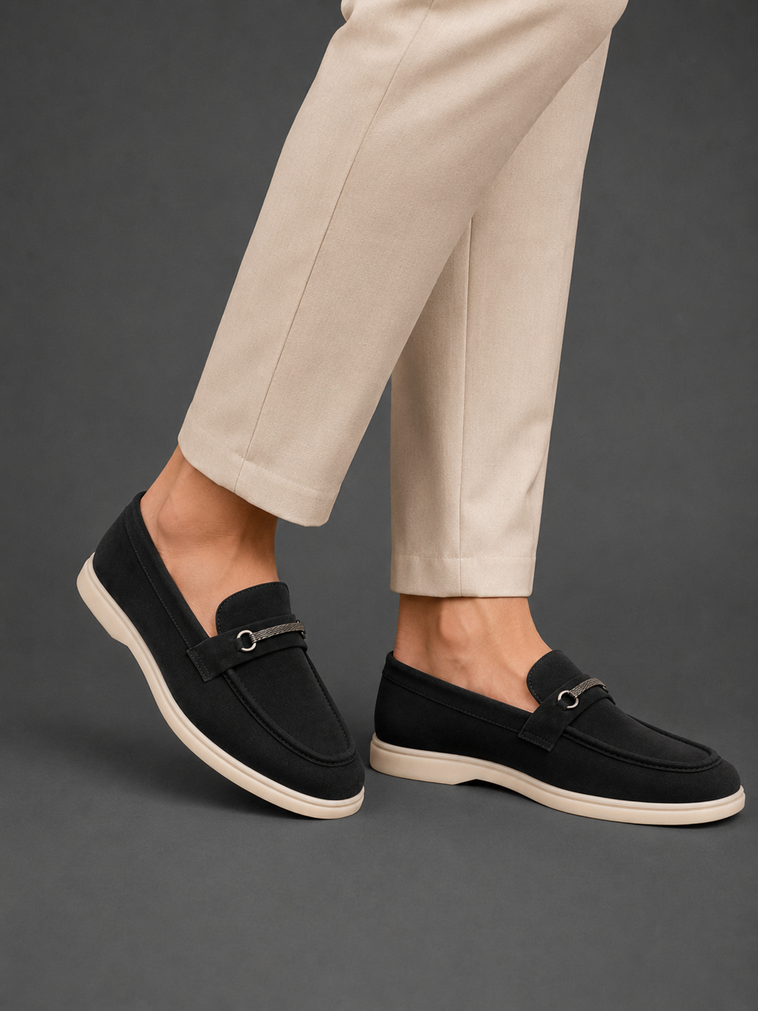 Urban Drift Casual Loafers - Black