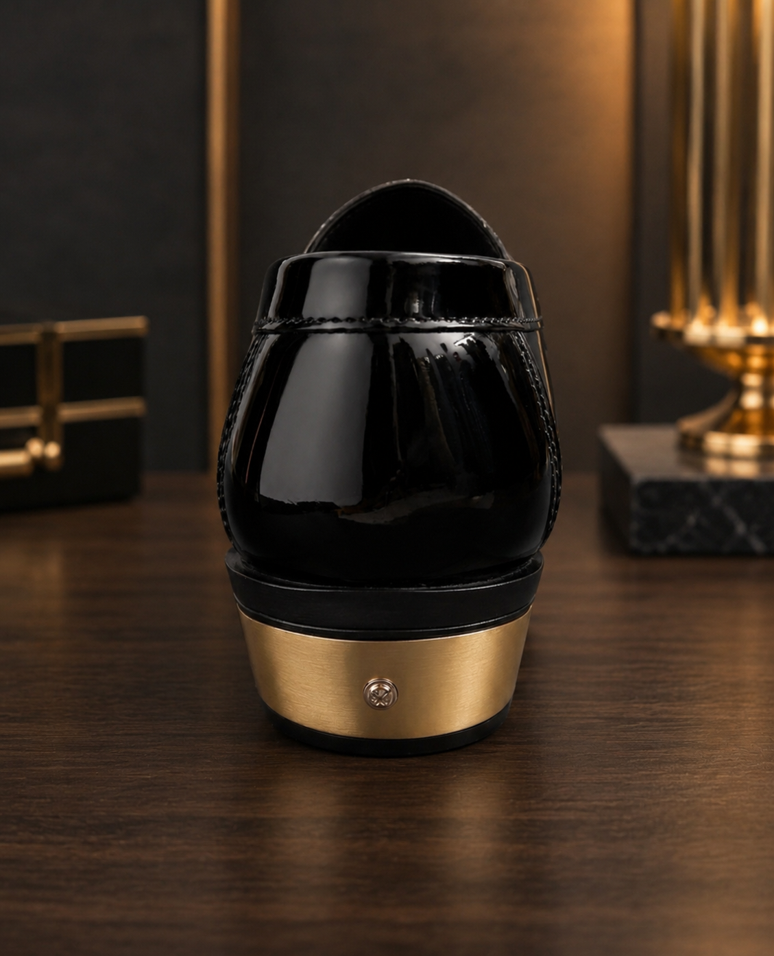 Royal Noir Luxe Loafers