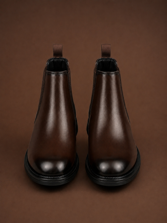 Obsidian Chelsea Boots - Brown