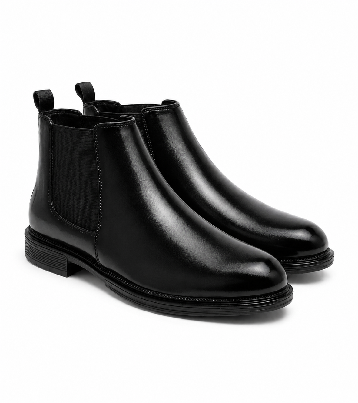 Obsidian Chelsea Boots - Black