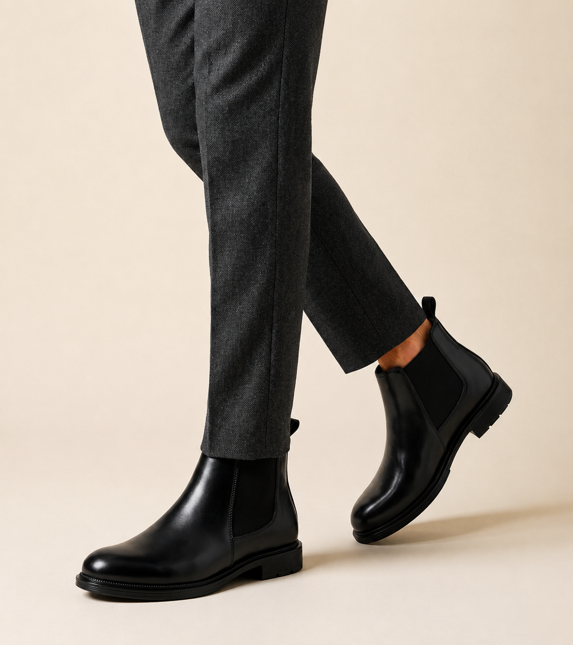 Obsidian Chelsea Boots - Black