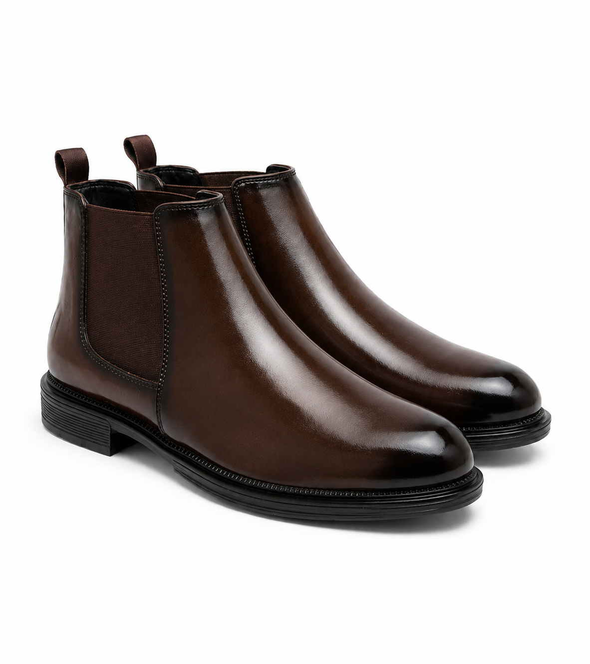 Obsidian Chelsea Boots - Brown